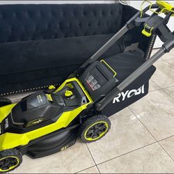 RYOBI 40V HP Brushless 21 in. Cordless Battery Walk Behind Multi-Blade Self-Propelled Mower TOOL ONLY BATTERY AND CHARGER NOT INCLUDED 