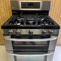 Stove Gas LG 5 Burners Double Oven