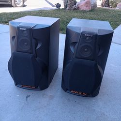 SONY Stereo Bookshelf Speakers SS L100V