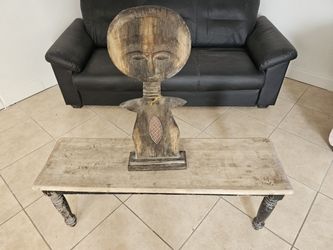 Rustic Wooden Living Room Center Table Coffee Table