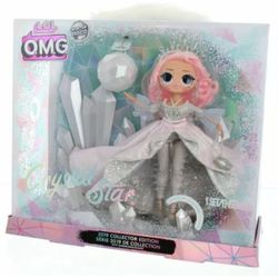LOL Surprise OMG Crystal Star 2019 Collector Edition Doll Winter Disco in Hand