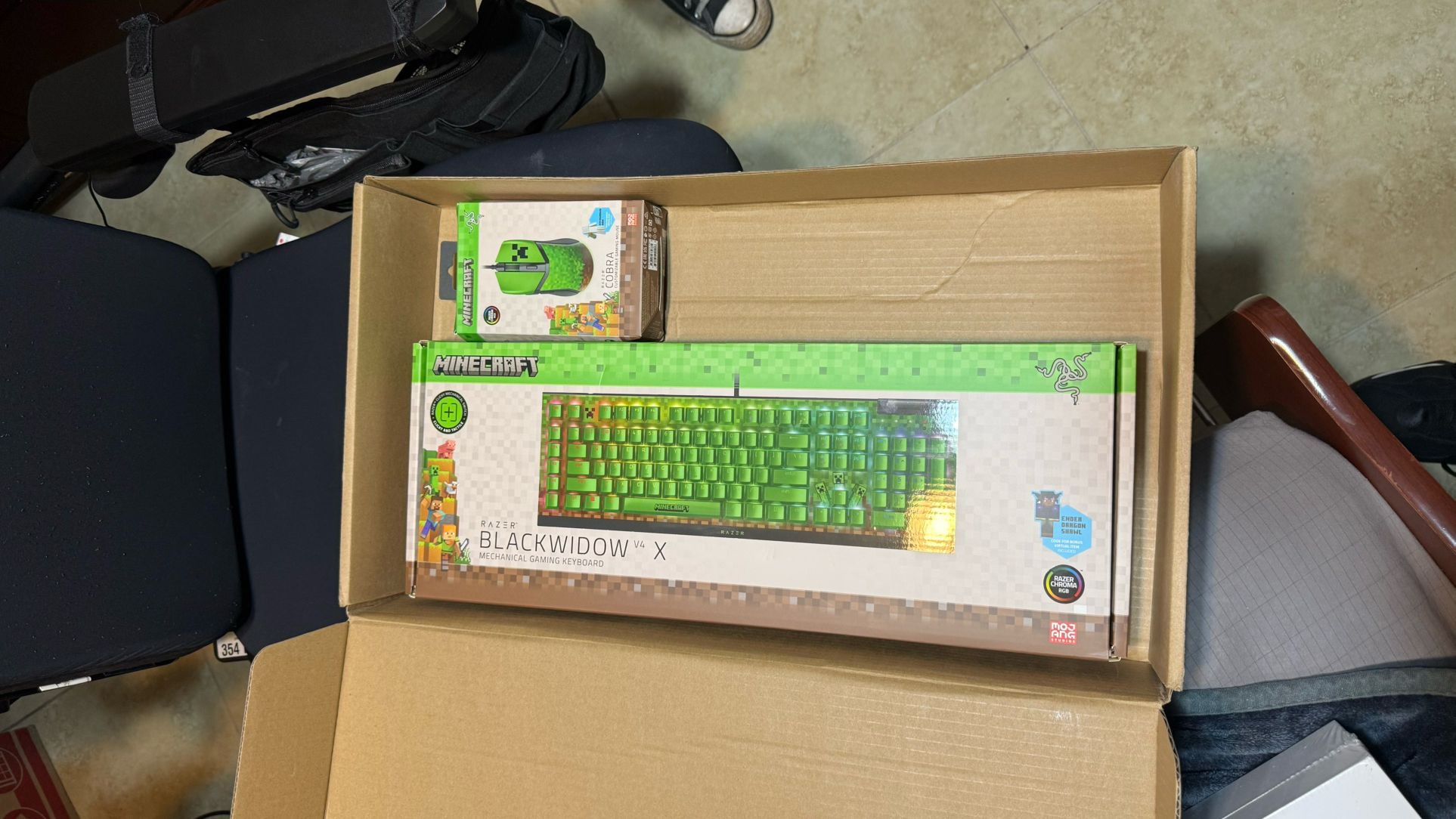 Razer Keyboard/Mouse (Minecraft Edition)