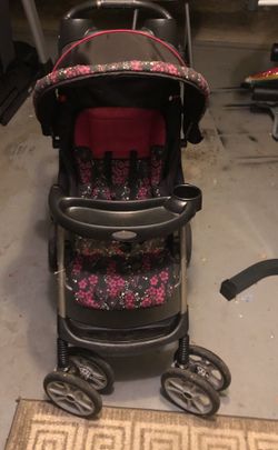 Graco quick fold stroller (used)