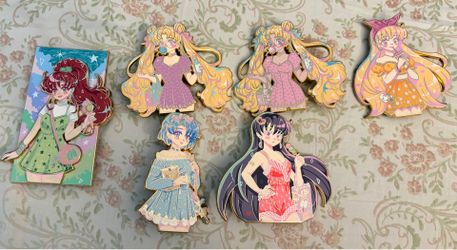 Studio Ghibli Sailor Moon Anime Enamel Pins
