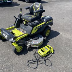 Ryobi Z54 Li 80v Riding Lawnmower 