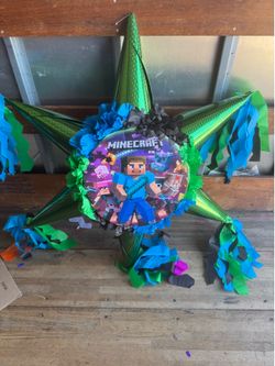 Minecraft tambor piñata