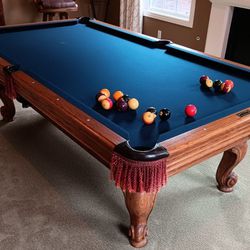 Pool Table Olhausen 8' Provincial