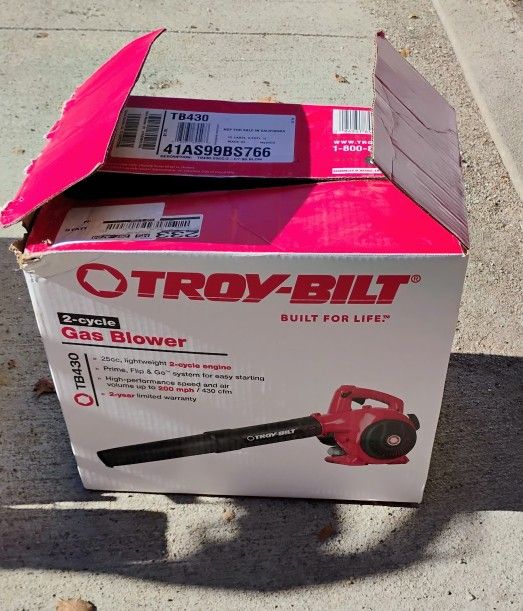 Troy-Bilt Gas Blower