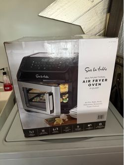 Sur La Table Left Hinge Multi-Function Air Fryer, 13 qt.