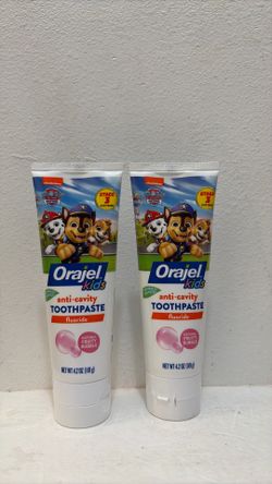 Orajel Kids Anti-Cavity Toothpaste Fluoride Combo Set