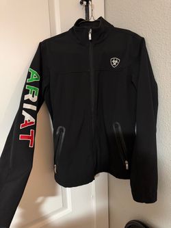 Ariat women’s jacket with Mexican flag patch