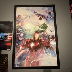 Marvel framed Decor for sale  
