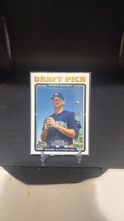 2005 Topps Bobby Livingston Draft Pick Baseball Card