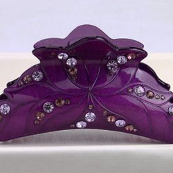 Hair Clip ( Purple )