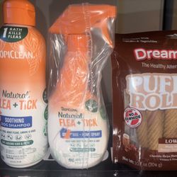 Flea And Tick Spray And Shampoo