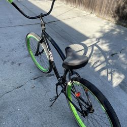 Beach Cruiser Black/green 