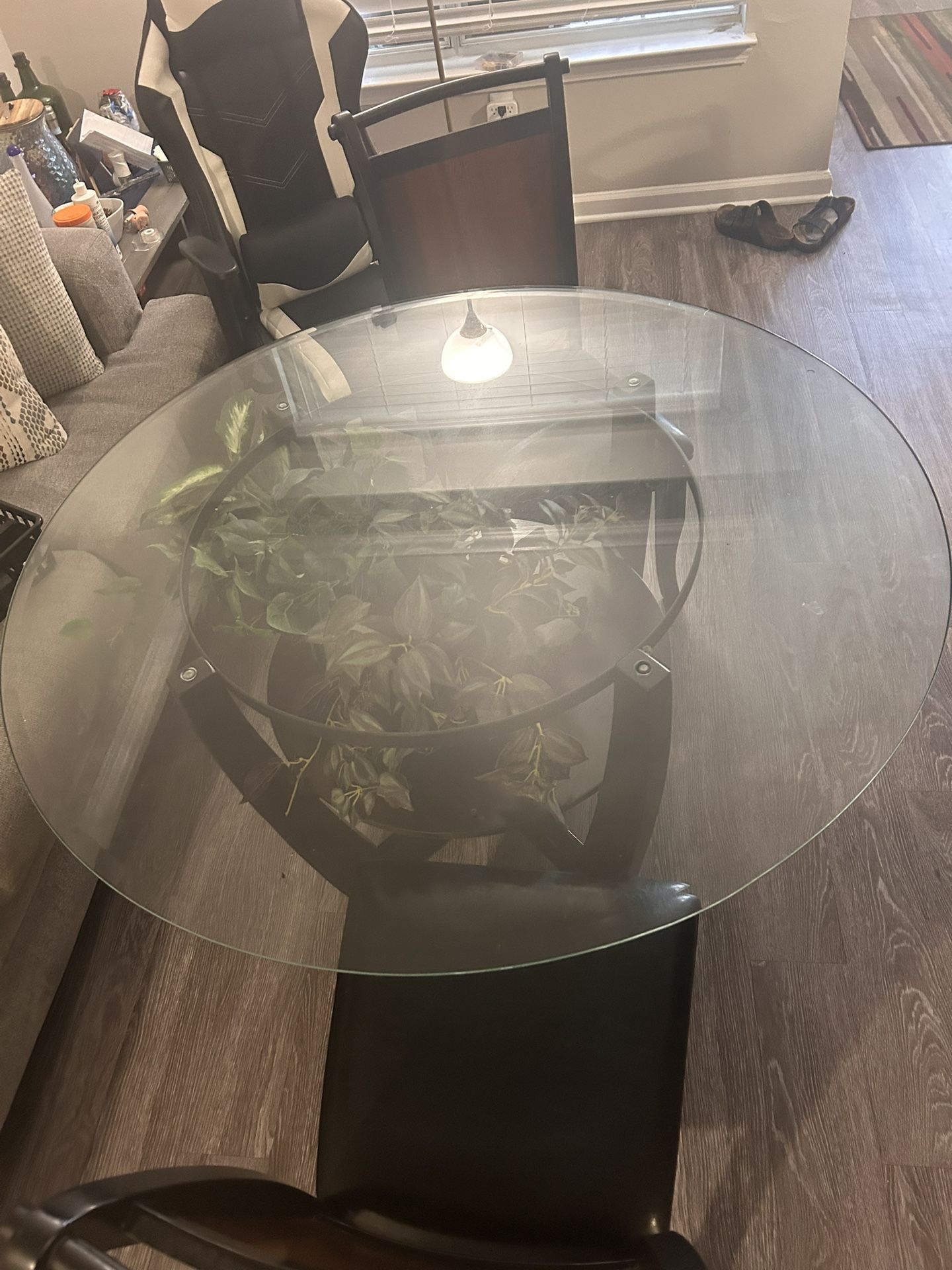 Kitchen Table (4 Chairs) Coffee Table, 2 Side Tables