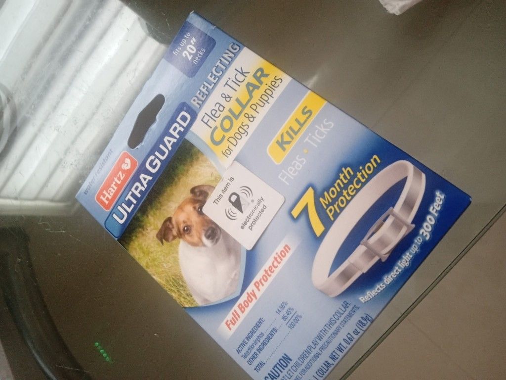 Dog CRATE, Tick and Flea Collar , Travel Carrier and HARNESS (small)