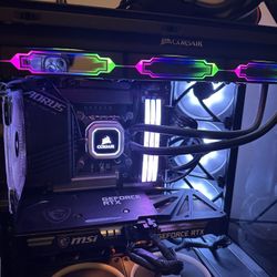 Gaming PC Desktop with Intel i7 13700KF, 12GB RTX 3060, 48GB DDR5, and 2TB NVME