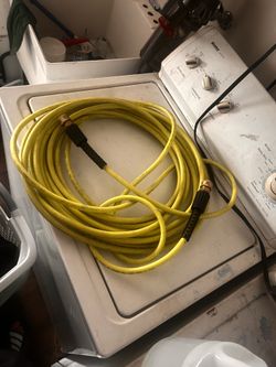 Air hose and pressure washing hose both 50ft