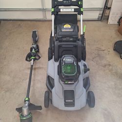EGO 21" self Propelled Mower And Trimmer