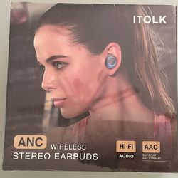 Brand New ANC Stereo Earbuds, 50 Pcs