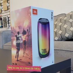 Jbl Pulse 5 Bluetooth Speaker Brand New - $1 DOWN TODAY, NO CREDIT NEEDED