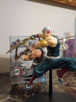 🔥 Demon Slayer Tengen Uzui Vibration Stars Figure w/ Box
Price: $30
Description:
Demon Slayer Tengen Uzui Vibration Stars figure by Bandai Banpresto.