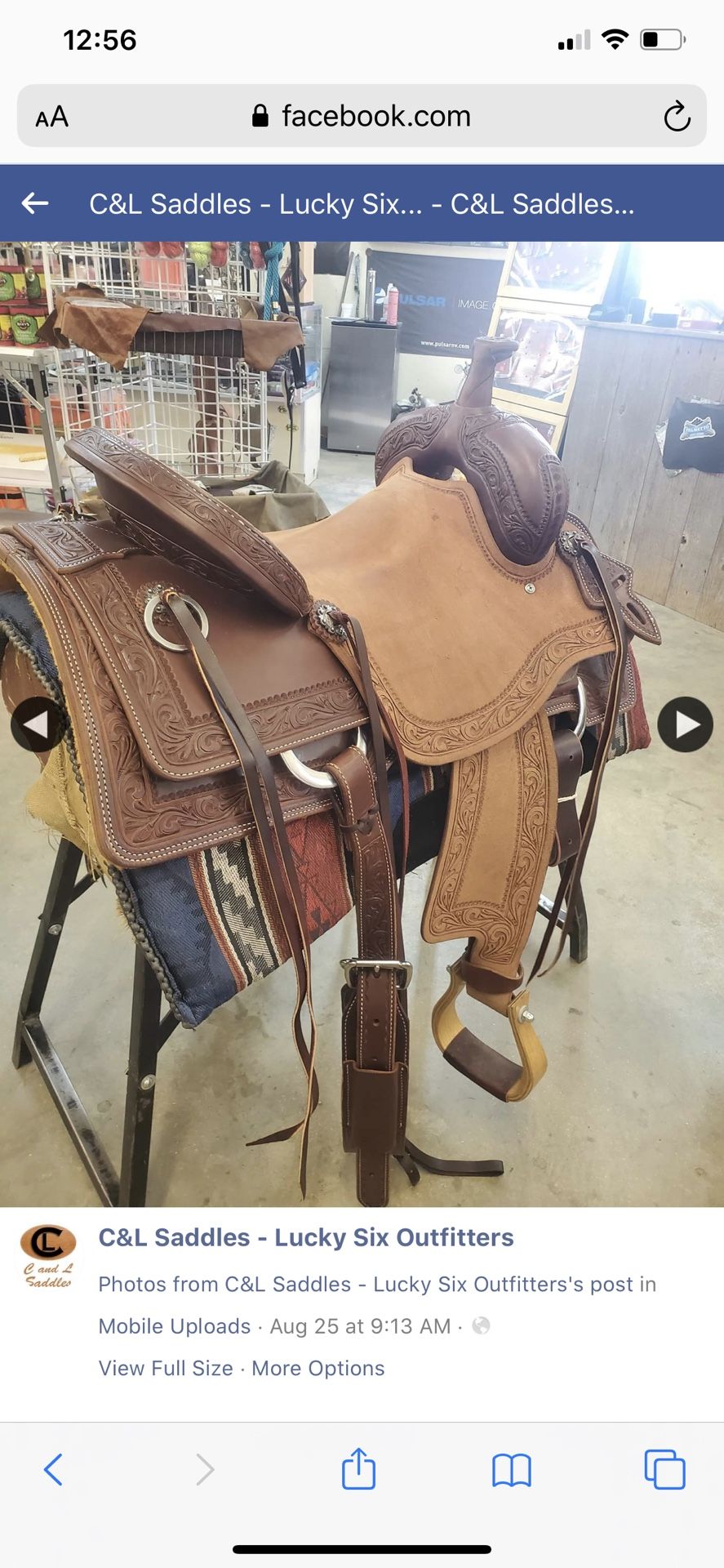 C&L Ranch/Cutter Saddle