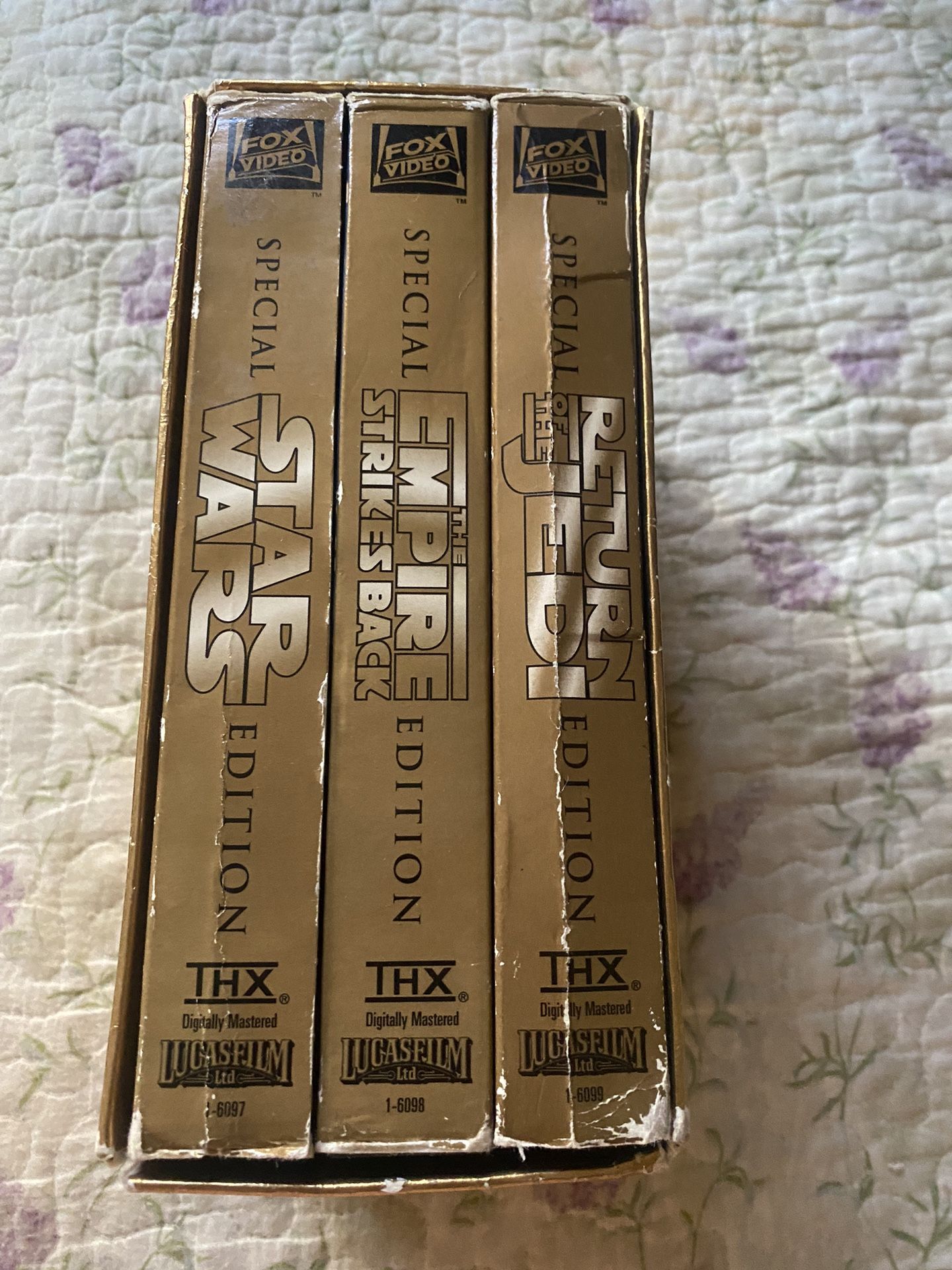 The Star Wars Trilogy Special Edition VHS 