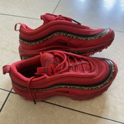 Nike Air Max 97 trainers in red #AirMax97