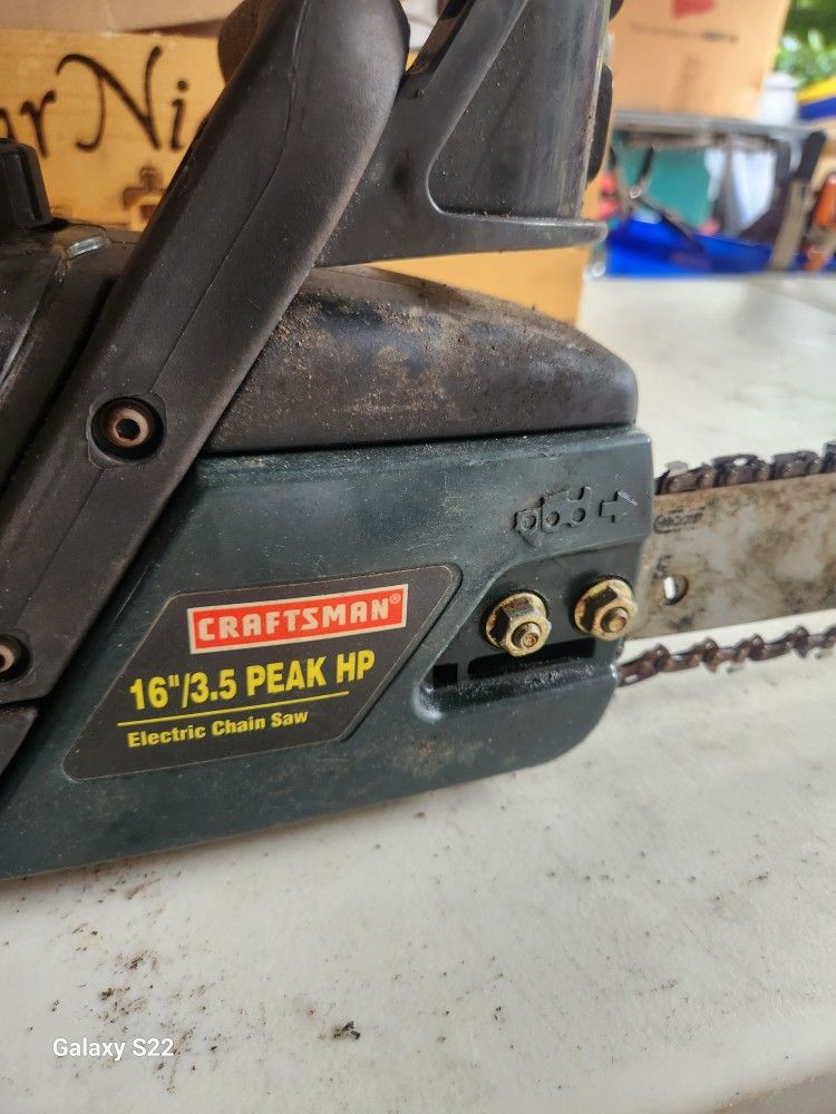 Craftsman electric chainsaw
