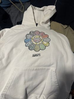 Takashi Murakami ComplexCon Flower Hoodie Size L