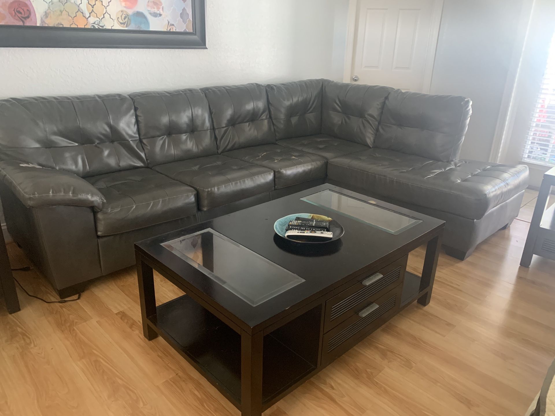 Sofa And Table For Sale