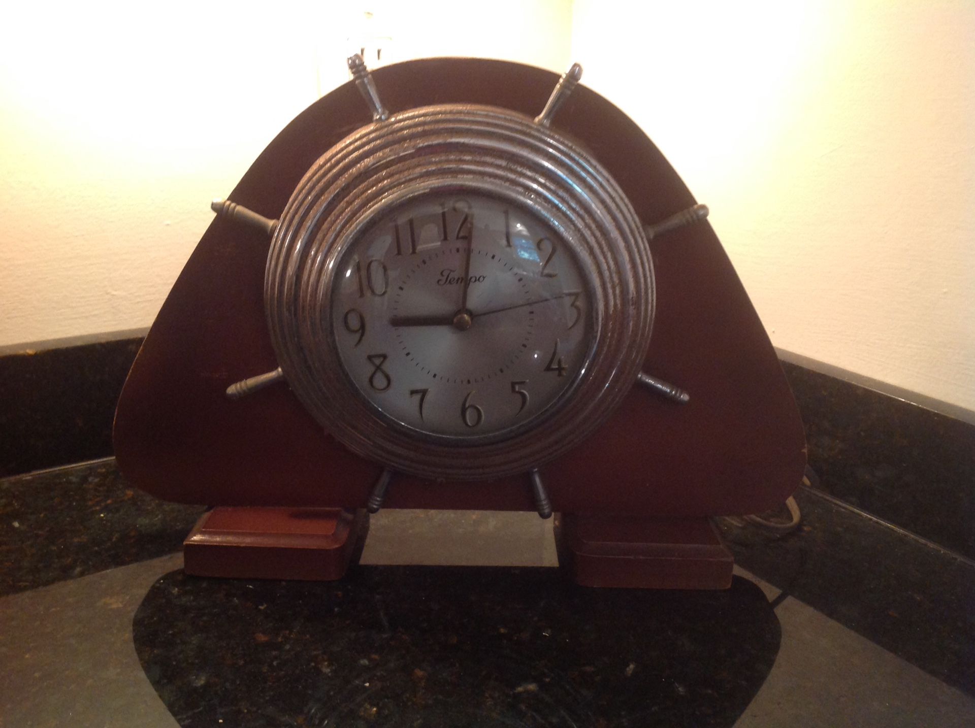 Old Nautical Electric Clock