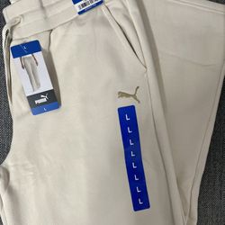 Ladies Puma Fleece Straight Leg Pant 