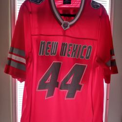 Size Small LOBOS RED AND GREY JERSEY