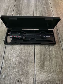 Yes, It’s Available - Husky 6 in. 3-Mode Digital Fractional Caliper in its hard plastic storage case-NWOT