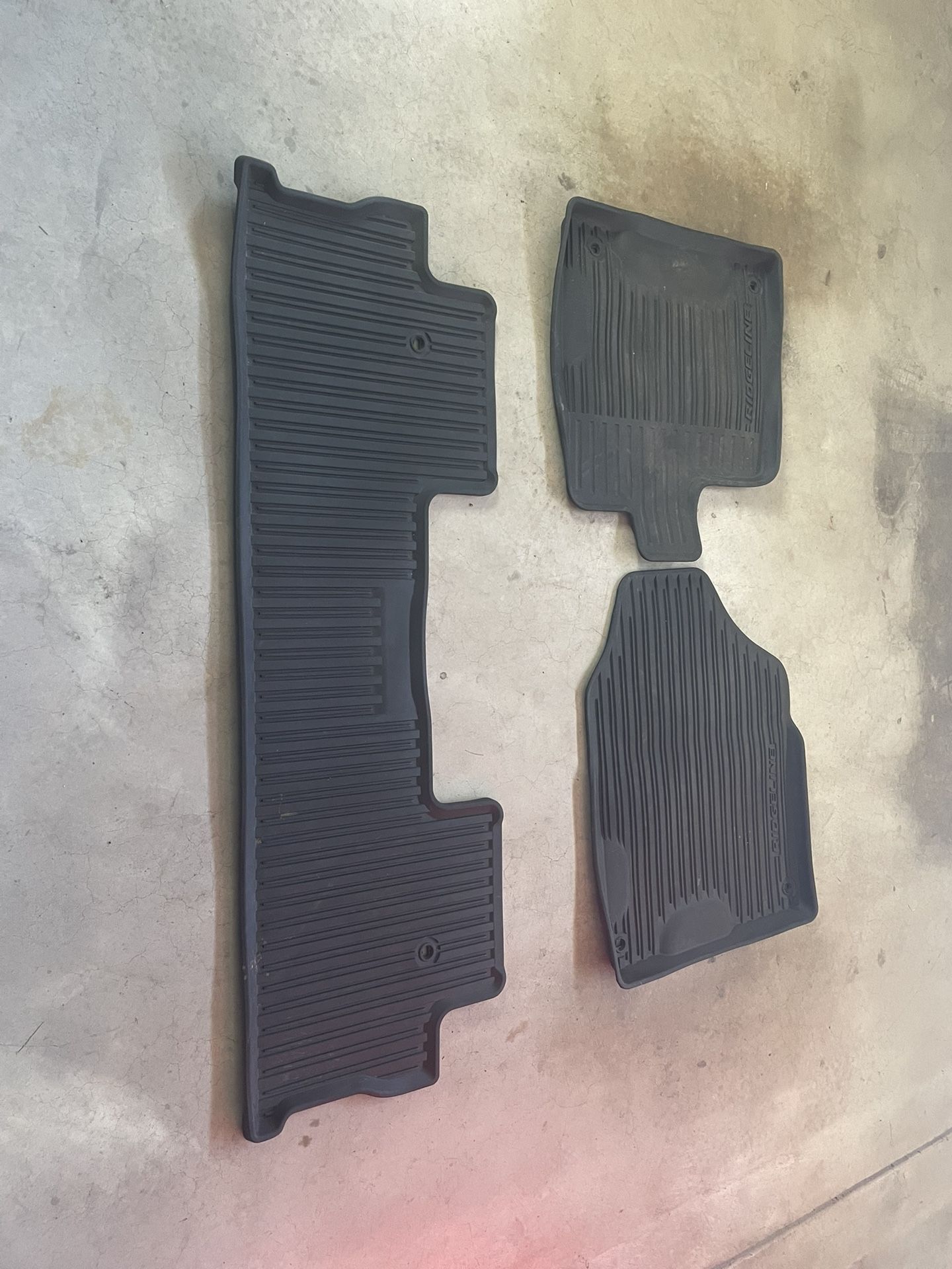 2021 Honda Ridgeline all Season Floor Mats
