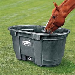 RUBBERMAID COMMERCIAL PRODUCTS Stock Tank: 100 gal, 53 in x 31 in x 25 in, 41 1/2 in x 16 1/2 in  