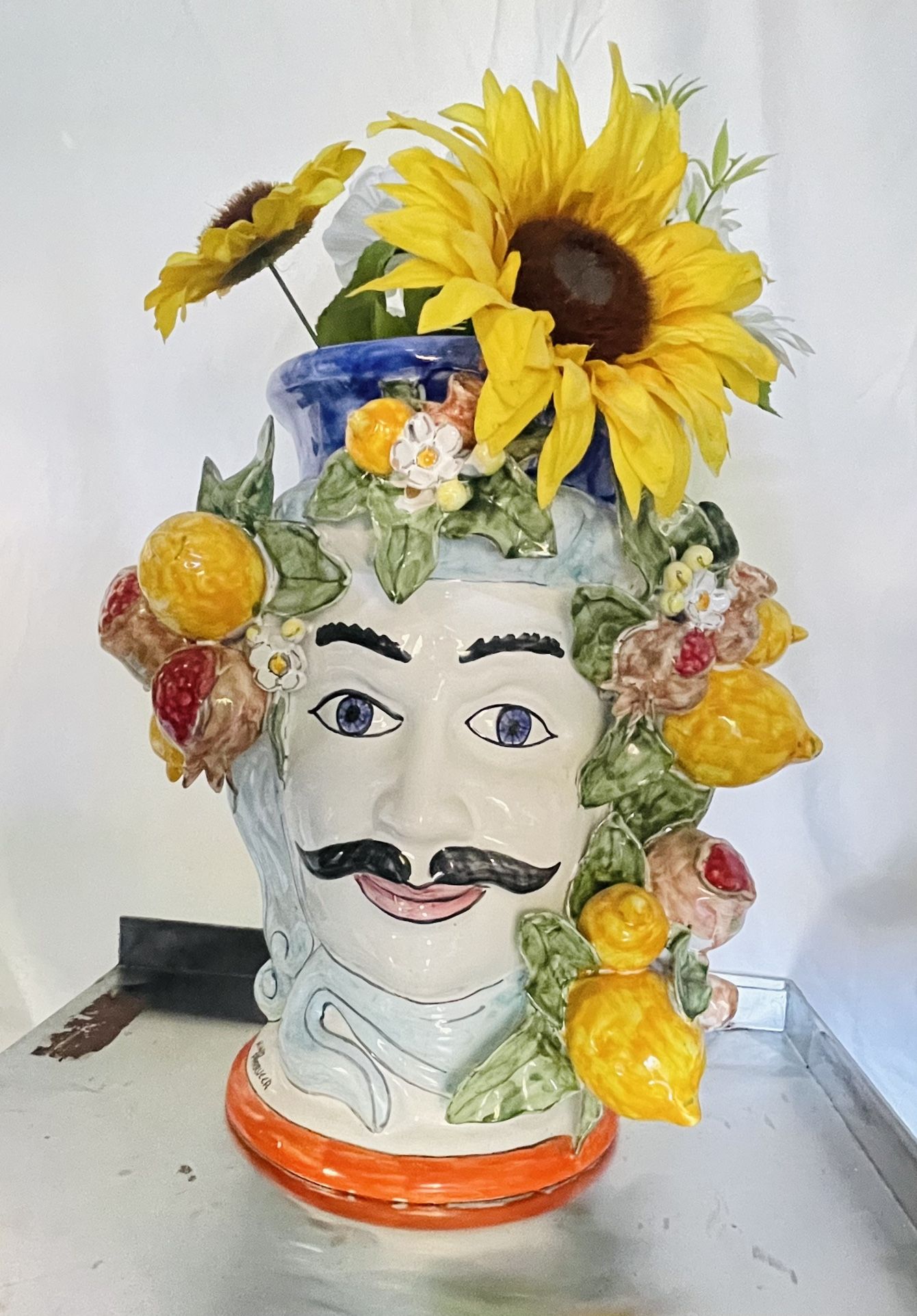 Testa Di Moro by Nino Parrucca Handmade Ceramic