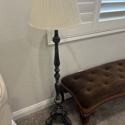 Vintage ornate victorian floor lamp