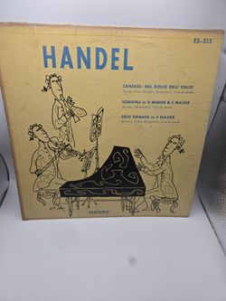 Handel Esoteric Classical Vinyl LP