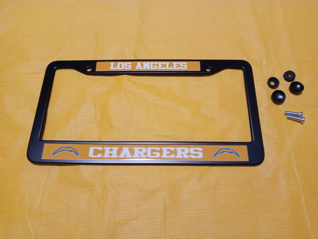 Los Angeles Chargers License Plate Holder