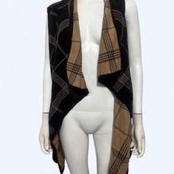 August silk Vest Cardigan 