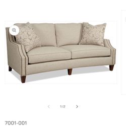 Cream Deep Seat Couch