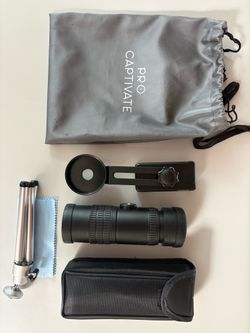 Cell phone telephoto lens