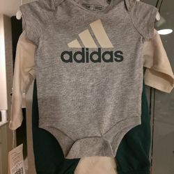 Adidas Boys 3 Piece Sweat Set