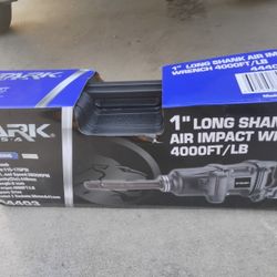 1" Long Shank Air Impact Wrench 4000ft/Lb