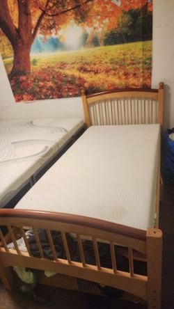 Think size bed like new mattress